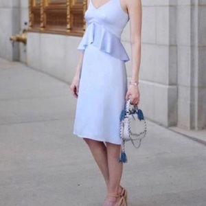 Banana Republic | Ruffle Cut Peplum Slip Dress